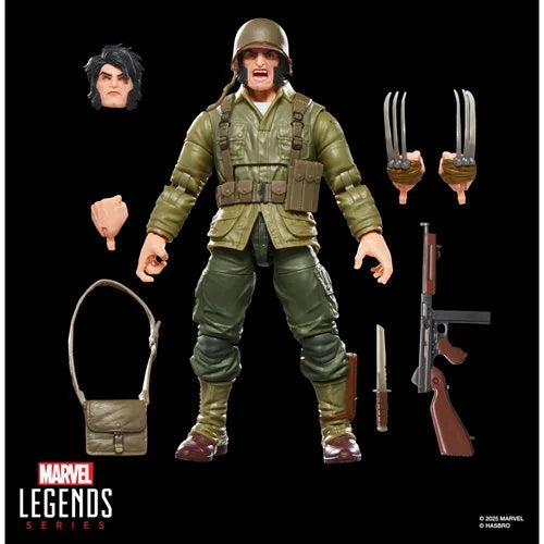 Marvel Legends Wolverine WWII Logan 6-Inch Action Figure