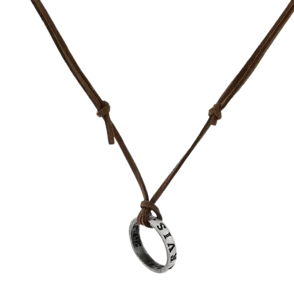 Greatness from Small Beginnings Ring Necklace