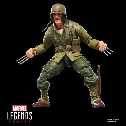 Marvel Legends Wolverine WWII Logan 6-Inch Action Figure