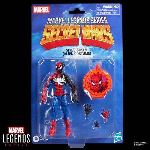 Marvel Legends Secret Wars Spider-Man 6-Inch Action Figure