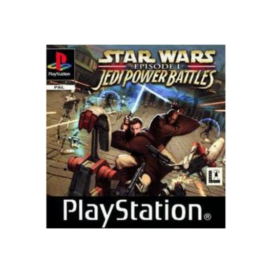 Star Wars Episode 1 Jedi Power Battles PS1 (Pre-Played)