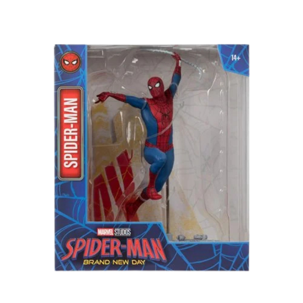 Marvel Studios Wave 1 Spider-Man: Brand New Day Spider-Man Posed Figure with Scene