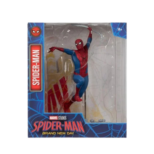 Marvel Studios Wave 1 Spider-Man: Brand New Day Spider-Man Posed Figure with Scene