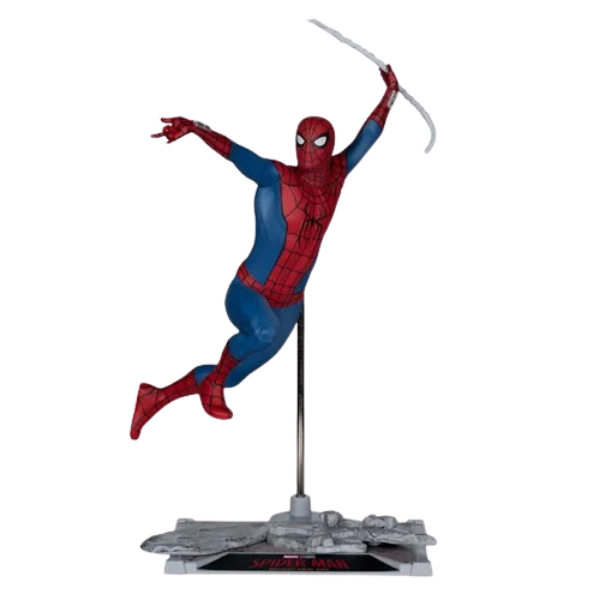 Marvel Studios Wave 1 Spider-Man: Brand New Day Spider-Man Posed Figure with Scene