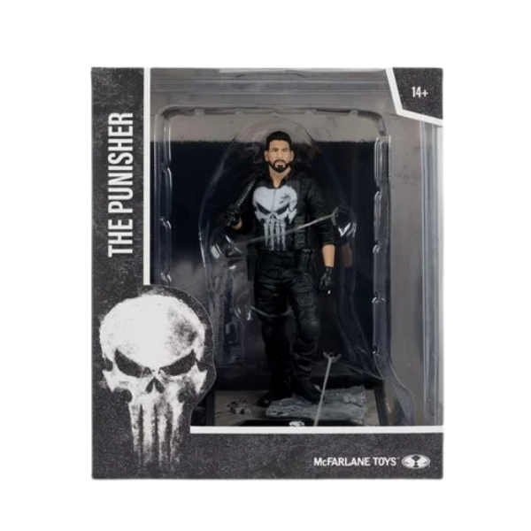 Marvel Studios Wave 1 Spider-Man: Brand New Day Punisher Posed Figure with Scene