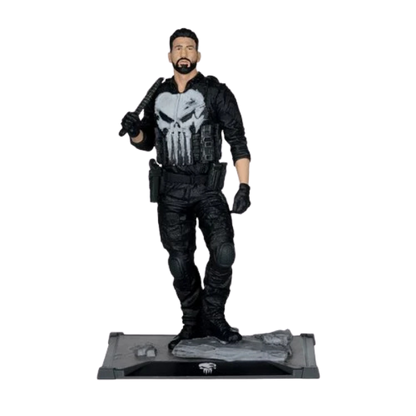Marvel Studios Wave 1 Spider-Man: Brand New Day Punisher Posed Figure with Scene
