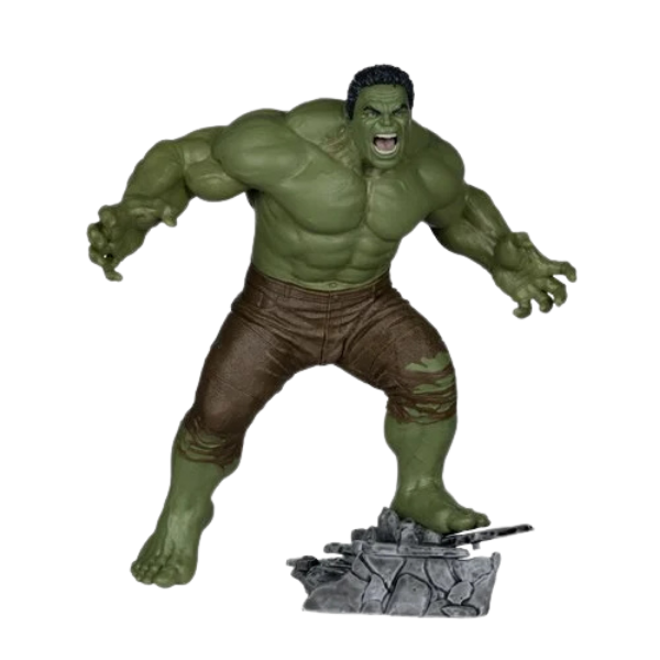 Marvel Studios Wave 1 Spider-Man: Brand New Day Hulk Posed Figure with Scene