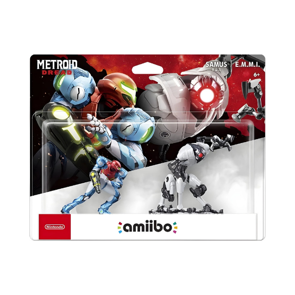 Samus and E.M.M.I. Double Pack amiibo (Metroid Dread Collection)
