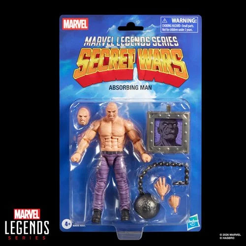 Marvel Legends Secret Wars Absorbing Man 6-Inch Action Figure