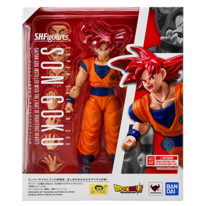 S.H.Figuarts Dragon Ball Super Super Saiyan God Son Goku Action Figure
