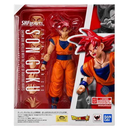 S.H.Figuarts Dragon Ball Super Super Saiyan God Son Goku Action Figure