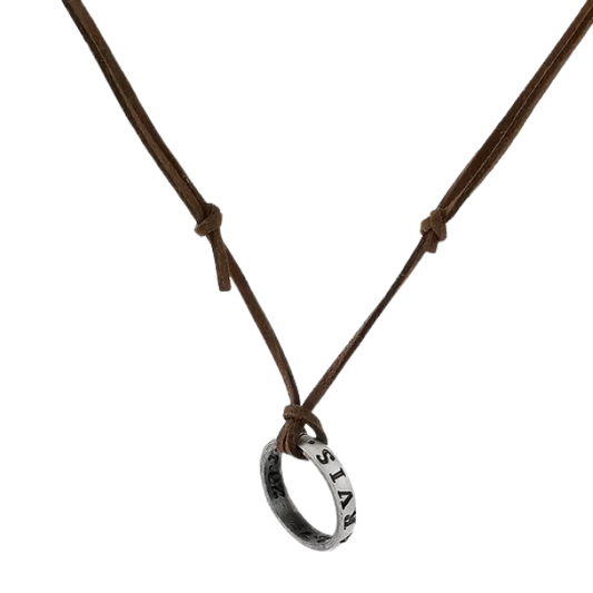 Greatness from Small Beginnings Ring Necklace