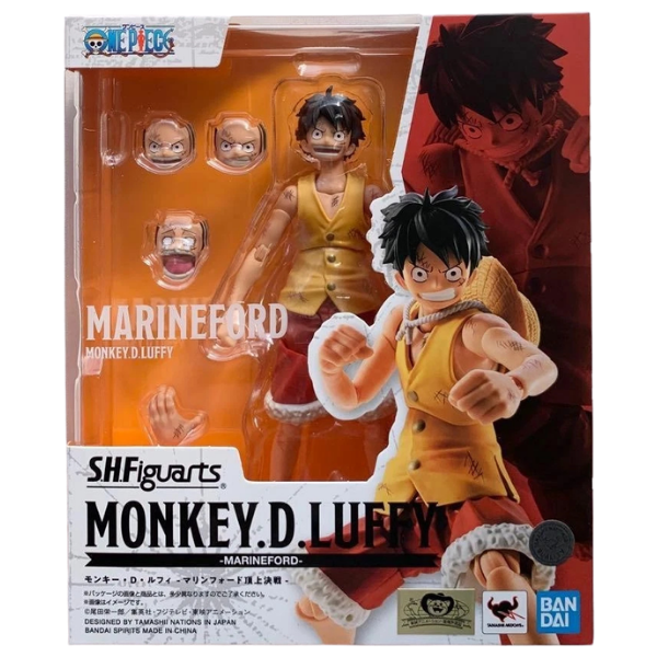 S.H.Figuarts One Piece Monkey D. Luffy Summit War of Marineford Action Figure