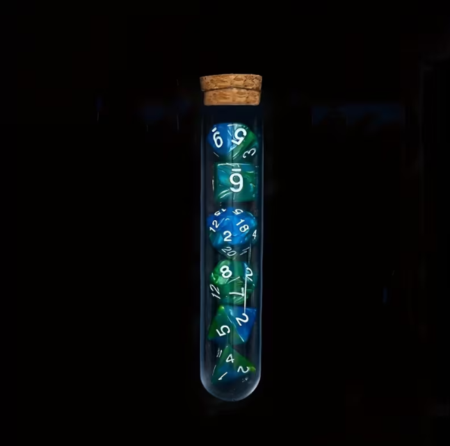 Frozen Soul Polyhedral D&D Dice Set (7pcs/Set)